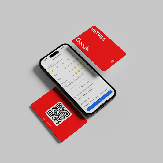 Google Reviews w QR Code